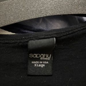 Black Tunic Top xl, Sabaku brand